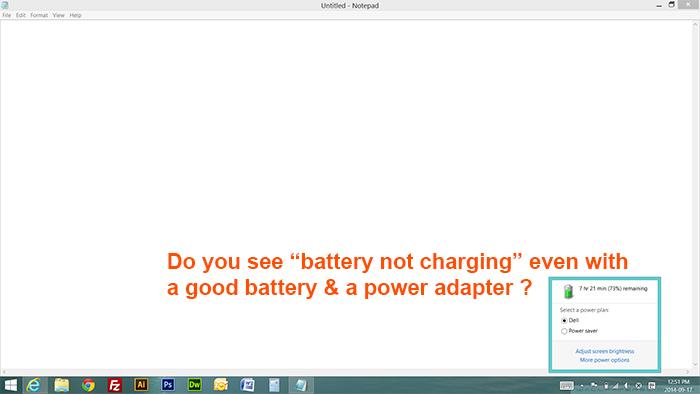 Laptop Battery Not Charging in Windows 7, 8, 8.1, XP ...