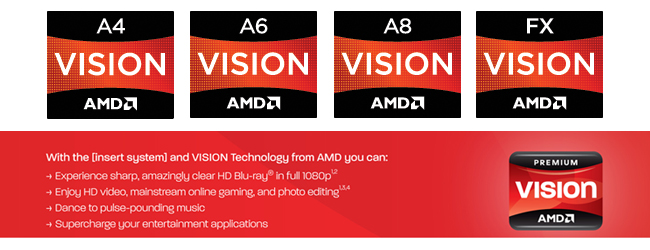AMD A-Series Processors: A4, A6, A8, FX