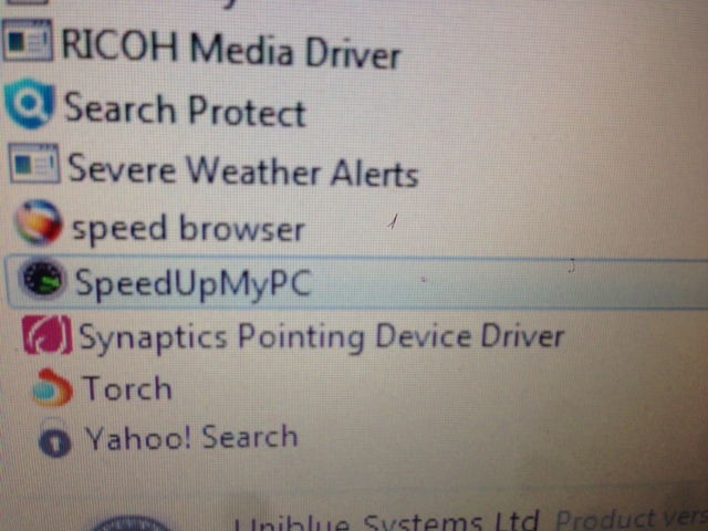 Speedupmypc spam spyware virus