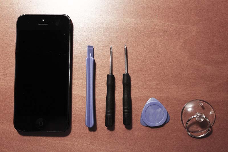 iPhone battery replacement tools