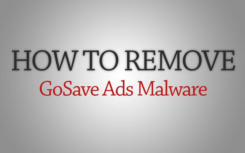 remove gosave ads malware chrome