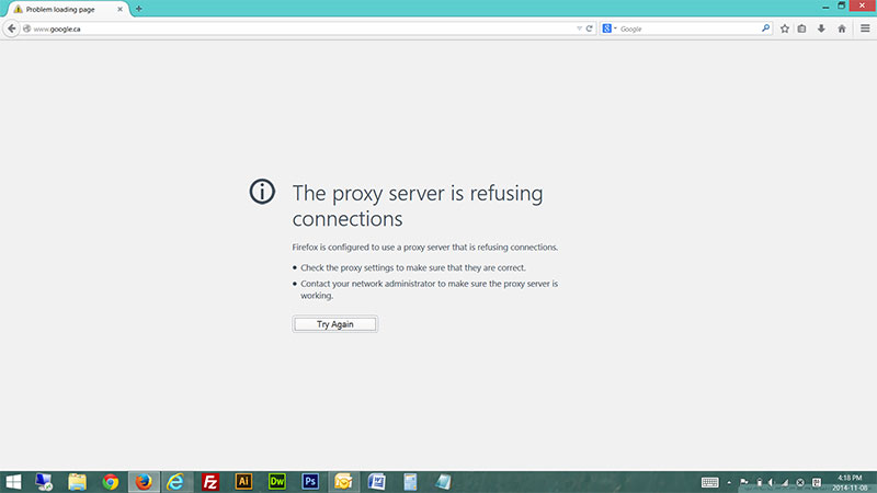 the proxy server is refusing connections tor browser что делать gidra