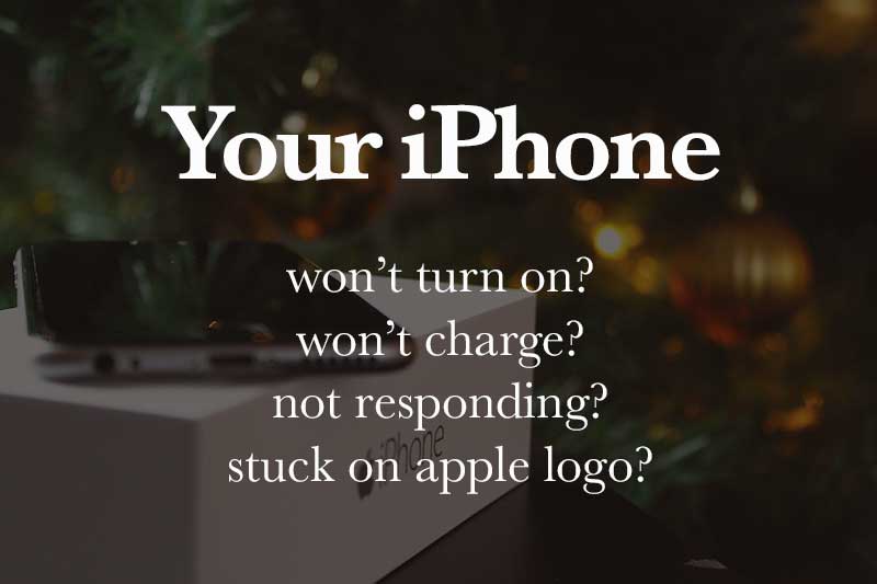 iPhone 5, 5s, 5c, 6 won’t turn on? or charge? or stuck on apple logo ... iPhone 5, 5s, 5c, 6 won’t turn on? or charge? or stuck on apple logo ...