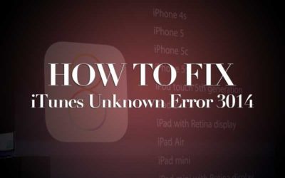 Fix iTunes Error (3014) on Windows7 & Windows8 & Mac OS X