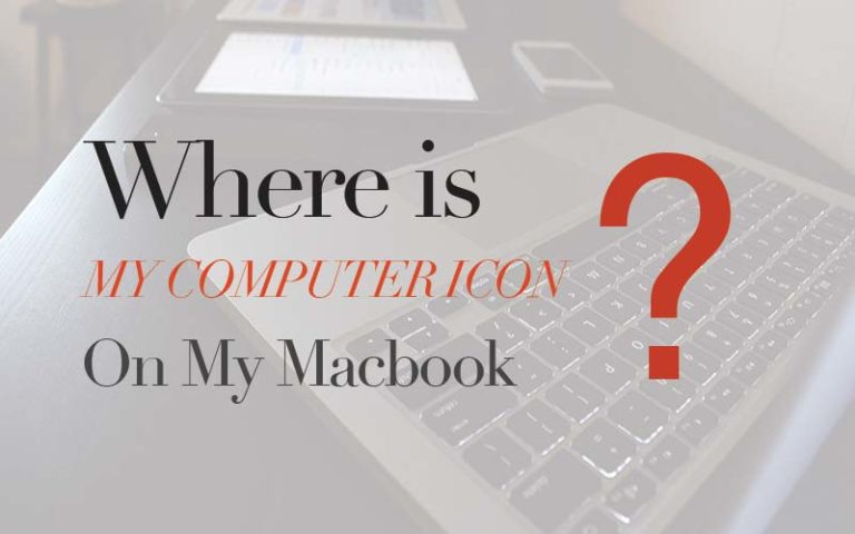 How To Find my Computer Icon On Mac OS X Desktop Macbook Pro Retina 
