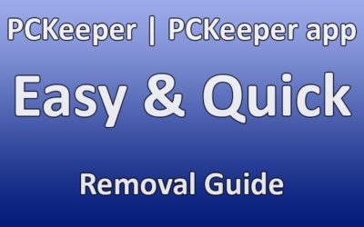 Remove PCKeeper & PCKeeper app – Removal guide for PCKeeper in Windows