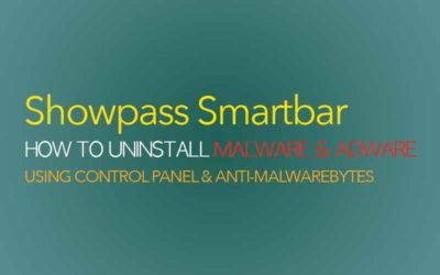 Won’t Uninstall Showpass Smartbar Malware? – Removal Instruction on Windows7, Windows8