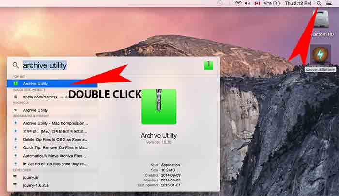 automatically delete zip files trash mac