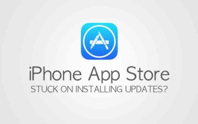 iPhone 5 & 6 – App Store Update is not working (Stuck Installing !)