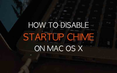 Disable Startup Sound using Terminal on Macbook Pro OS X