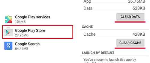 google play store error 504