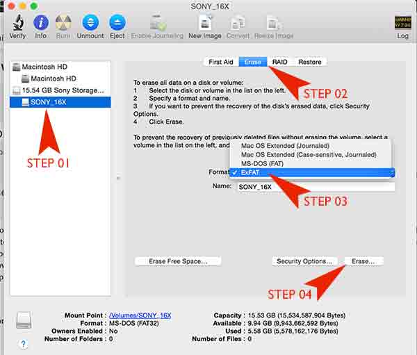 mac os x error 0 when copying large file (ExFAT)