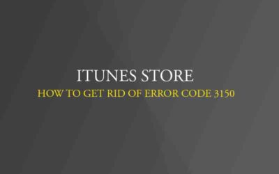 iTunes error 3150 while downloading apps from the app store