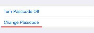 how to change password on iPhone 6, iPad Air, iPod touch, iPad Mini