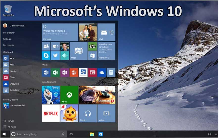  announces Windows 10 – Free upgrade from Windows 8 and Windows 7