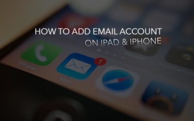 Setting up a Gmail or Hotmail account on iPad Air, Mini, iPhone 6, 6 Plus