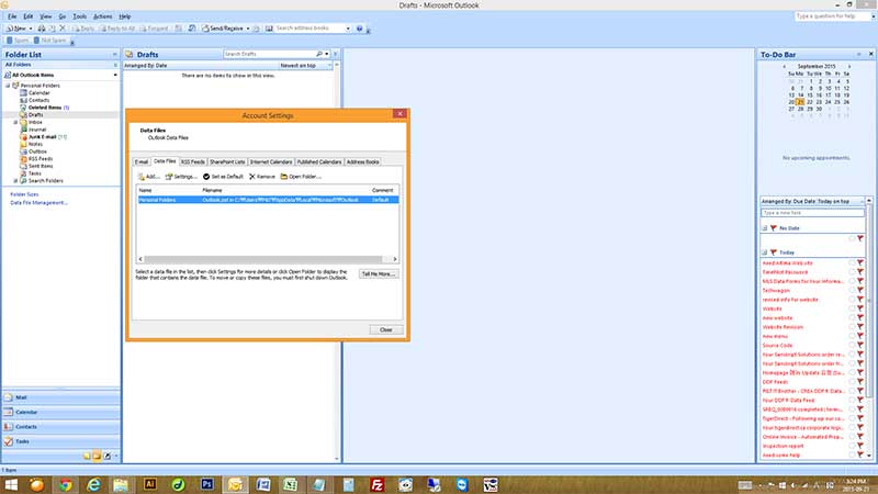 Fix: Outlook (0x80040600) Receiving reported error – 2007, 2010, 2013