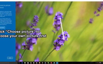 How to create picture password in windows 10 (Sign in with picture password)