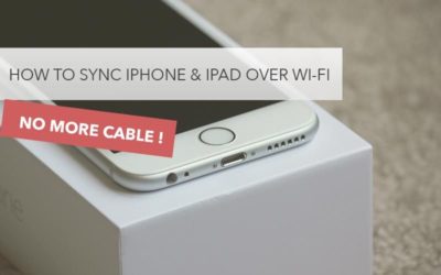 Sync & Connect iPhone 6 & iPad Air & iPod over Wi-Fi (without cable)