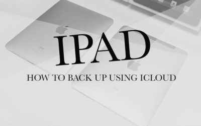 Backing up using iCloud on iPad Air & Mini (iOS)