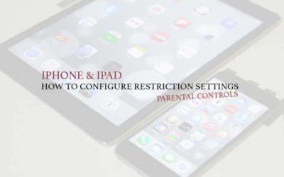 Configuring Parental Controls (Restrictions) on iPad Air, Mini, IPhone 6, 6 Plus