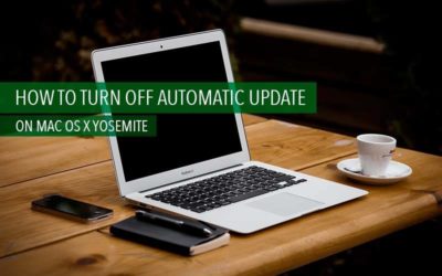 Disabling automatic app & software update on Mac OS X Yosemite