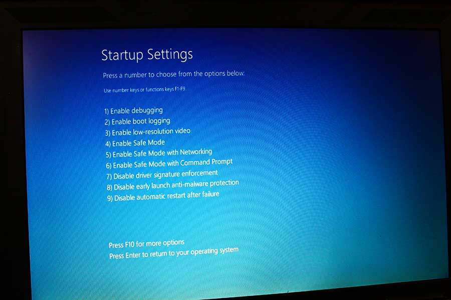How to boot into Safe Mode in Windows 10