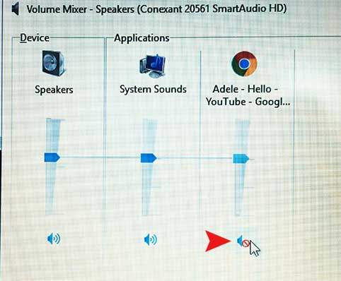 No sound on Google Chrome in Windows 7, 8, 8.1, 10