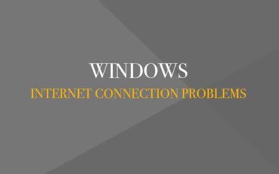 WiFi is connected but Internet is not working on Windows 7 & 8 & 10