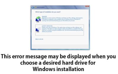 Fix: Windows cannot be installed to this disk. the selected disk has an MBR partition table … Windows 10 & 8 & 7