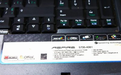 Acer Aspire 5735/5735Z overheating laptop fix – Feb 10, 2016