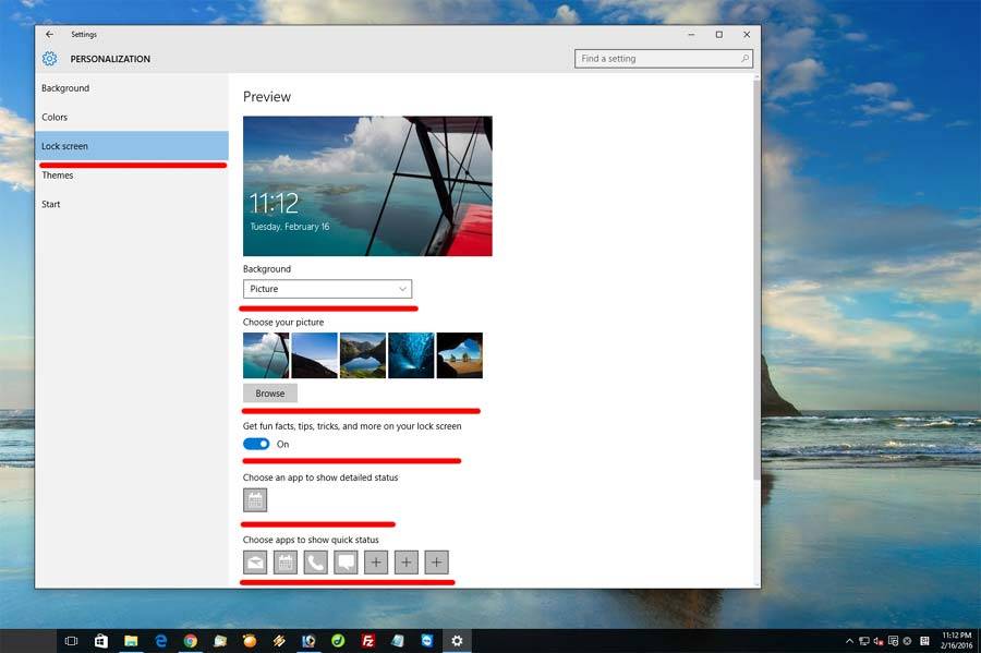 How to change or customize lock screen on Windows 10 | P&T IT BROTHER