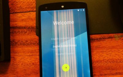 Troubleshoot: Vertical lines on Google Nexus 5