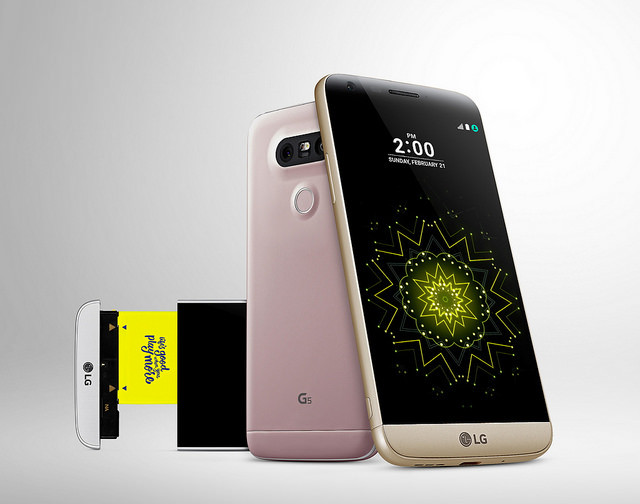 LG G5 performing hard reset (factory settings)