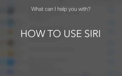 Using Siri feature on your iPhone and iPad (iOS 9)