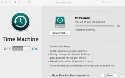El Capitan – Back up files to external hard drive on Macbook Pro, Air, iMac