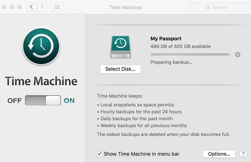 apple mac backup hard drive