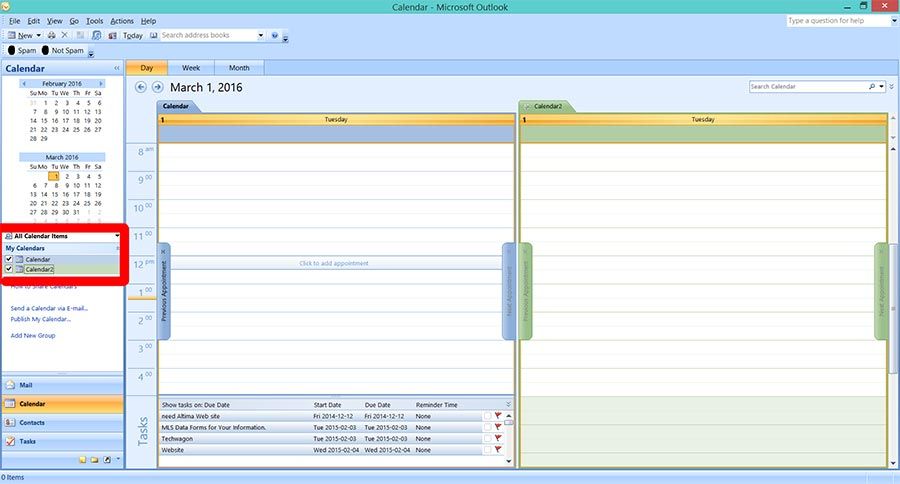 how_to_combine_two_calendars_outlook2007_1