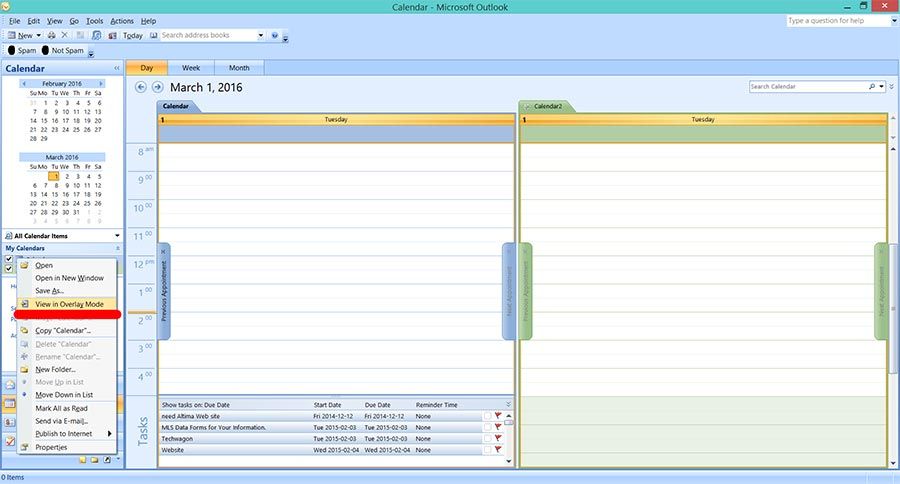 how_to_combine_two_calendars_outlook2007_2