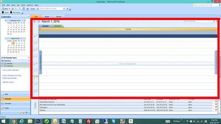 How To Merge Combine Two Calendars Microsoft Outlook 2007 P T IT 