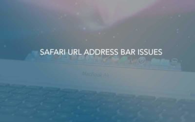 Safari URL Address Bar Issues after updating to Mac OS X El Capitan (Messed up? won’t see?)
