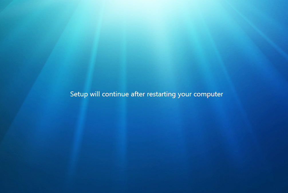 The computer restarted unexpectedly or encountered an unexpected error | Windows 7 Installation