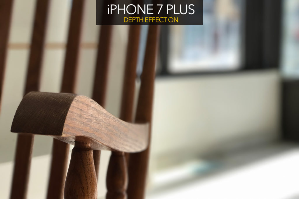 iPhone 7 depth of field test