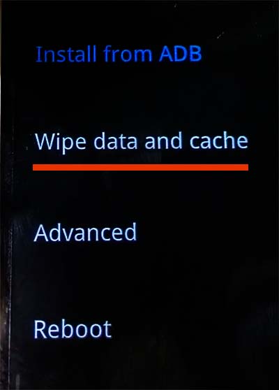 one plus 3 factory reset & wipe cache