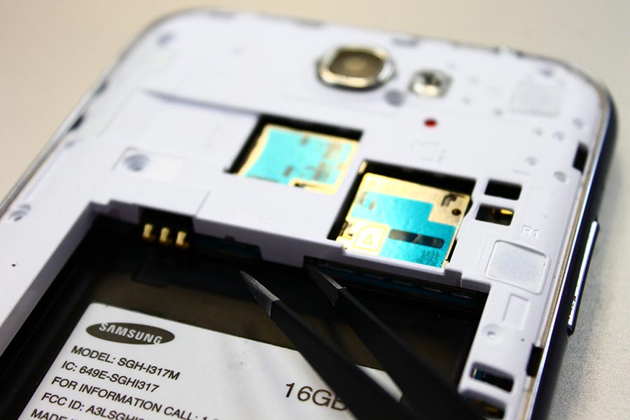samsung note 2 on off switch