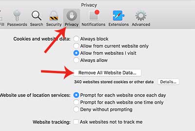 remove hijacker from chrome, safari, firefox