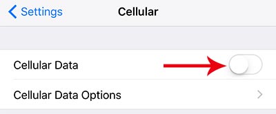 iPhone (iOS) - How to limit cellular data usage