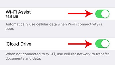 iPhone (iOS) - How to limit cellular data usage