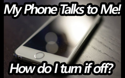 Fix: My phone is talking to me! how do i make it stop? – Here is how to fix talking android phone