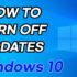 How to Stop Windows 10 Update (Pause Automatic Update)